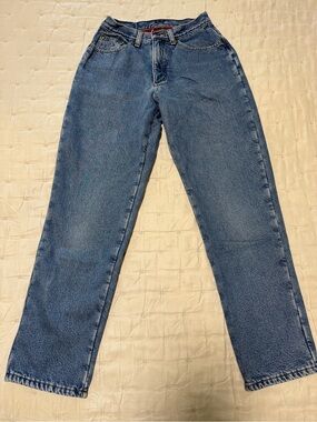 Vintage L.L. Bean Straight-Leg Fleece Lined Jeans